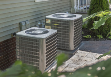 HVAC heating and air conditioning unit