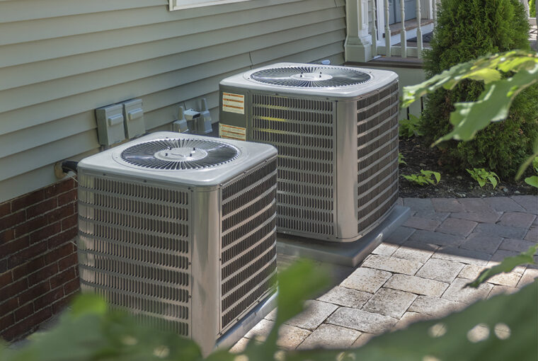 HVAC heating and air conditioning unit