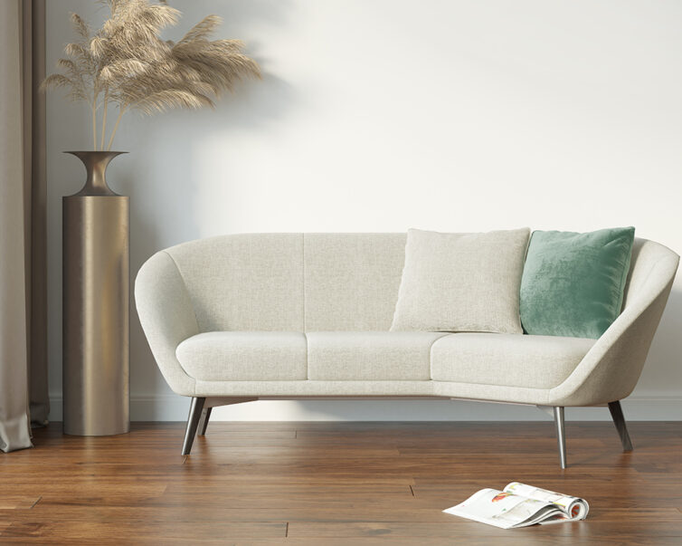 Stlish curved sofa