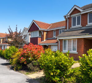 detached house in the UK