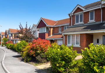 detached house in the UK