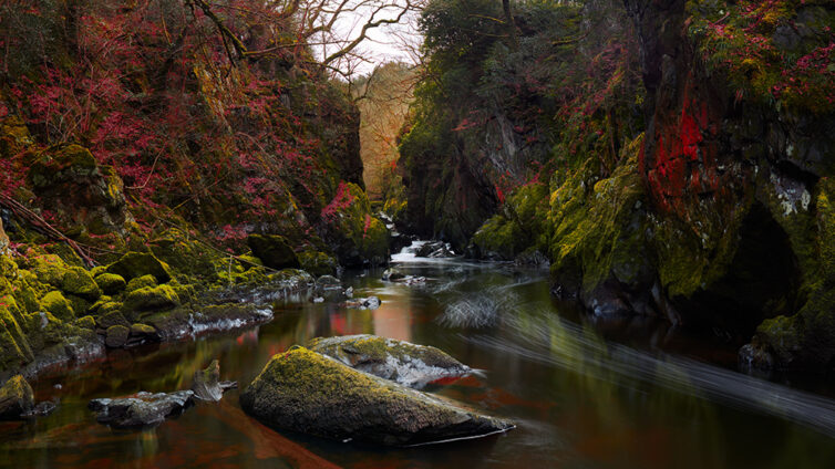 Fairy Glen in North Wales, United Kingdom