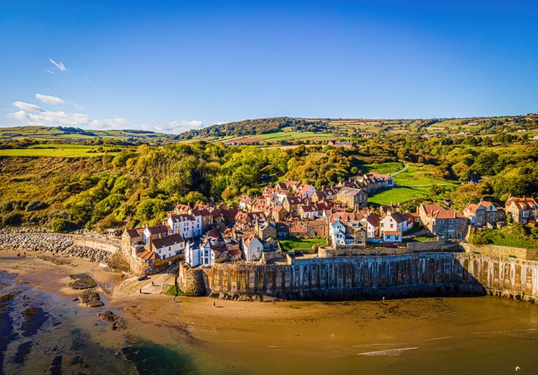 A view of Robin Hood's Bay on theHeritage Coast of the North York Moors